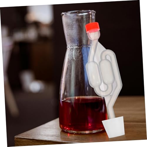 3sets S-shape Stopper for Homebrew Fermentation Silicone Pp Materials Brewing Beer Fermentation Non-bpa Easy Install