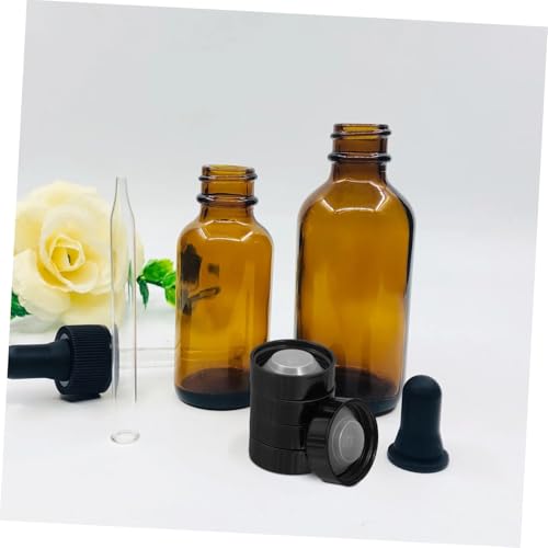 5pcs Screw Caps for Glass Beer Bottles Airtight Sealing Lids for Plastic Prevents Liquid Leakage and Carbonation