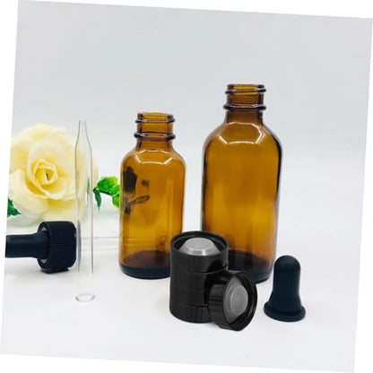 5pcs Screw Caps for Glass Beer Bottles Airtight Sealing Lids for Plastic Prevents Liquid Leakage and Carbonation