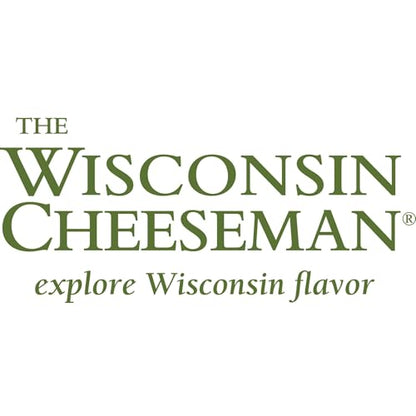 Wisconsin Cheeseman Meat & Cheese Combo Gift Basket Set | Italian, Original & Garlic Summer Sausages, Colby, Brick, Sharp Cheddar & Monterey, Charcuterie Boards Fathers Day