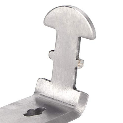 Beehive Frame Cleaning Shovel with Stainless Steel Scraper and Wood Handle for Beekeeping Supplies and Hive Maintenance