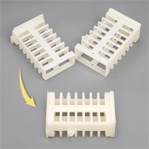Queen Bee Cage 200pcs Beekeeping Queen Bee Rearing Cage Extension Bees Tools Anti Escape Cages Cup Plastic Cell Supplies Apiculture Equipment for Beekeeping Supplies