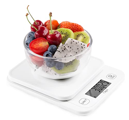 Ozeri Garden and Kitchen Scale II, with 0.1 g (0.005 oz) 420® Variable Graduation Technology® - color: White
