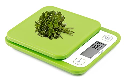 Ozeri Garden and Kitchen Scale II, with 0.1 g (0.005 oz) 420® Variable Graduation Technology® - color: Lime Green