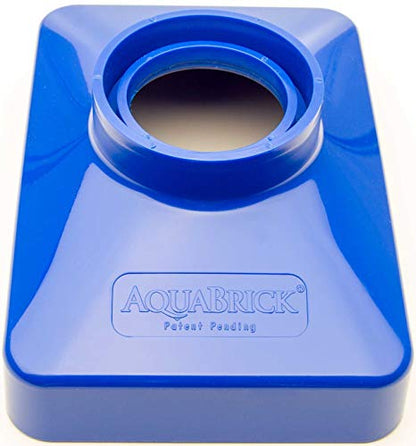 Sagan Life AquaFunnel BPA Free Funnel Makes AquaBrick Food Storage and Emergency Water Storage Stackable Containers Easy to Fill, Dimensions: 9" L x 6.5" W x 3.25" H (Also Works w/WaterBrick Systems)
