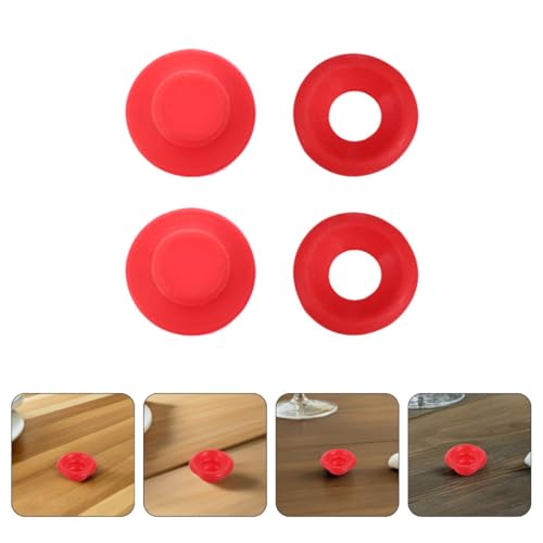 Mobestech Swing Top Bottle Gaskets 20Pcs Replacement Gasket Seals for Beer Bottle Water Lid Gasket Leak Proof Washer for Home Brew Soda Bottling 2 Styles 0.98 X 0.98 X 0.27 Inch