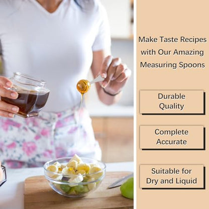2PCS 1/2tsp(1/6tbsp, 2.5 ml) Single Measuring Spoon, Stainless Steel Individual Teaspoon, Metal Measure Scoop with Gift Box - size: 1/2 tsp | 1/6 tbsp | 2.5 ml | 1/12 oz