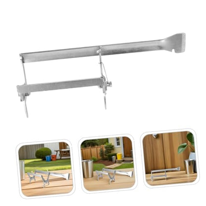 2pcs Beekeeping Frame Lifter Tool with Metal Hive Frame Grip and Scraper for Honey Harvesting and Beehive Inspection