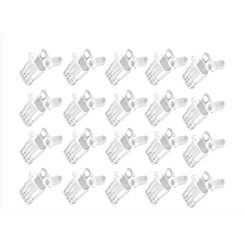 20Pcs Bees Catcher Cages Isolator Clip Queens Protective Cover for Quick Isolation Enduring Protective Cover for Indoor Home Outdoor Breeding Cage Box