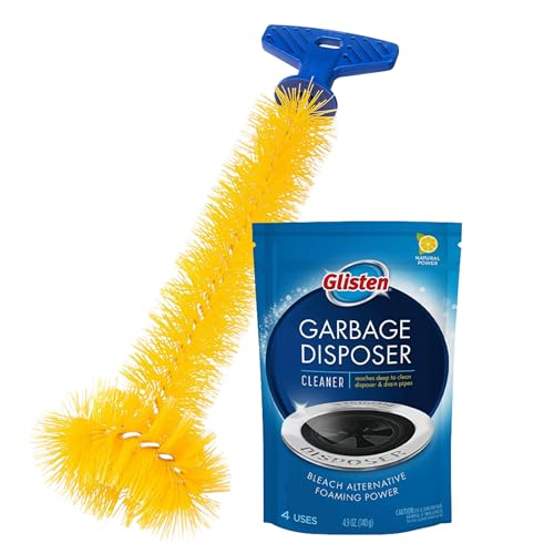 Mr. Scrappy Garbage Disposal Brush and Disposer Care Kit - style: Brush and Cleaner Kit