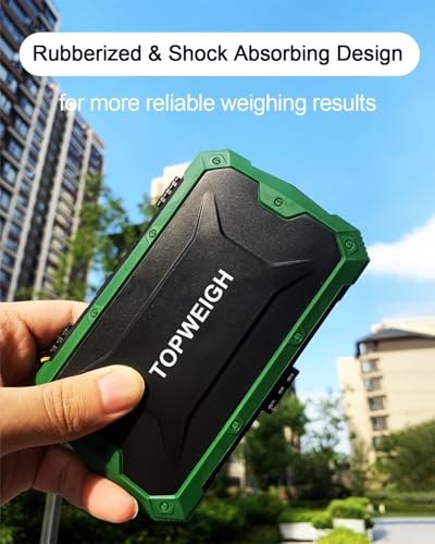 Pocket Scale, Dual Powered, Precision Gram Jewelry Scale with Zipper Case, Digital Small Coin Scale, Large Backlight Display, 500g x 0.01g, 6 Weighing Units,Cal Weight, USB Cable Included - color: Green
