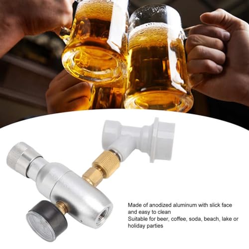 Home Brew Equipment Kegging Tools Beer Keg Charger CO2 Dispenser High Accuracy CO2 Gas Ball Lock Keg Regulator