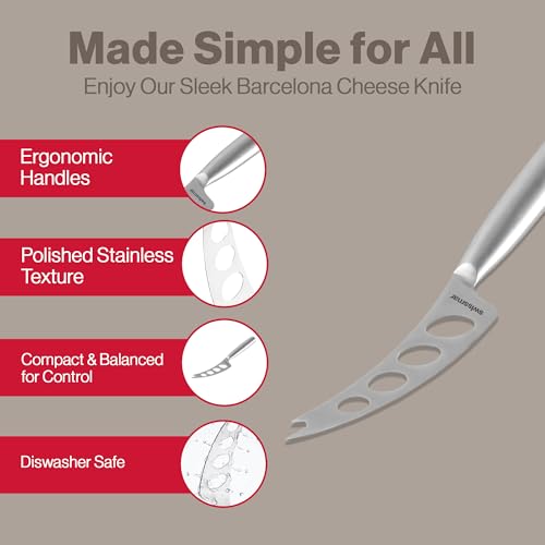 Swissmar Moist Cheese Knife - style: Knife for Moist Cheese