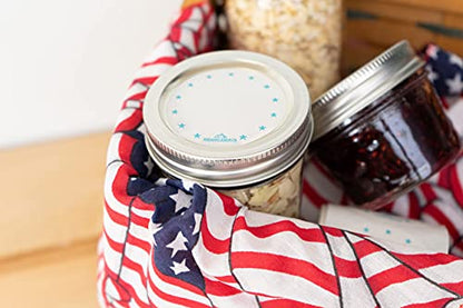Dissolvable Food Labels for Canning, Pantry, Food Containers, and Mason Jar Food Prep Storage and Organization - Made in USA - Completely Washes Away -250 Labels - 2 Inch Round - color: Teal Round