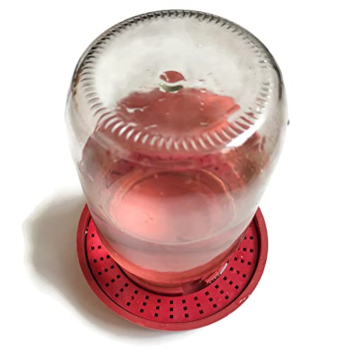 ZAVHOZ Bees Feeding Bowl Bee Feeder Hive Water Drinker Sugar Syrup Drinking Dispenser Tool Plastic Mesh Dish Beehive Apiary Accessory Beekeeping Honey Production (Gray) - color: Gray