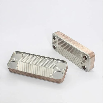 12 Plate Heat Exchanger Beer Wort Chiller Cooler 304 Stainless Steel for Cooling Counterflow Chiller Water Heating