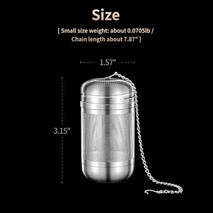 2Pack Tea Strainers for Loose Tea, Extra Fine Mesh Tea Infuser, 316 Stainless Steel Loose Leaf Tea Steeper, Tea Infuser for Loose Leaf Tea (2 Pack - Large + Small) - size: Large + Small