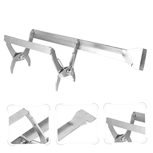 SUPVOX Bee Hive Frame Holder Metal Grip Tool for Beekeeping Essential Frame Support for Easy Lifting and Handling Apiaries