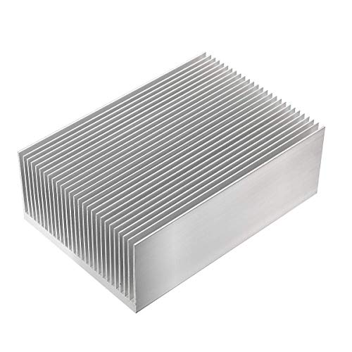 Aluminum Heat Sink Heatsink Module Cooler Fin for High Power Led Amplifier Transistor Semiconductor Devices with 100 mm (L) x 69 mm(W) x 36 mm(H)