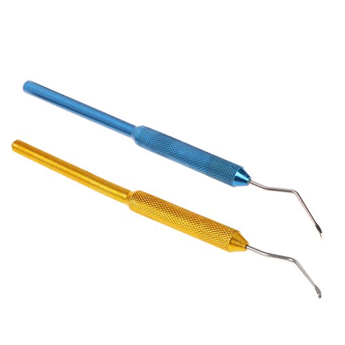High Intensity Beekeeping Grafting Tools for Queen Rearing Stainless Steel Needle Rearing Tools Kits Stainless Steel Aluminum Handle Insect Removal Needle