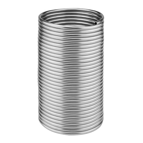 Vigorous Wort Chiller, 1/4" x 50 Ft Food Grade 304 Stainless Steel Coil, Water Chiller for Ice Bath Beer Brewing Tubing Coil, Stainless Steel Immersion Chiller - size: 1/4" x 50 Ft Wort Chiller