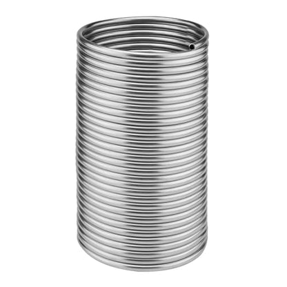 Vigorous Wort Chiller, 1/4" x 50 Ft Food Grade 304 Stainless Steel Coil, Water Chiller for Ice Bath Beer Brewing Tubing Coil, Stainless Steel Immersion Chiller - size: 1/4" x 50 Ft Wort Chiller