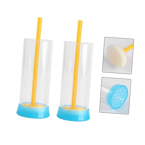 Abaodam 2pcs Bee Marking Tool with Plunger Random Marking Bottle for Beekeepers Easy to Use Beekeeping Equipment