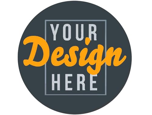 Custom Stickers for Weddings, Birthdays & Businesses - Personalized Labels with Your Logo - Waterproof, Fade and Heat Resistant - Pack of 100-1000 (Custom Image, 3 Inch) - color: Custom Image, size: 3 Inch