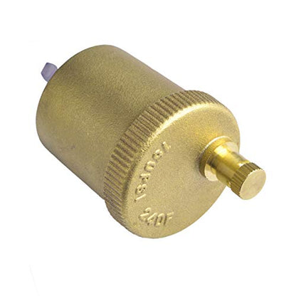 Hydro Master Automatic Air Vent Valve 1/8 Inch Brass - size: 1/8”