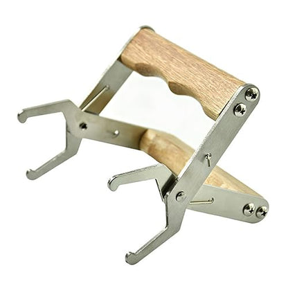 BESPORTBLE 2pcs Beekeeping Frame Grip Holder Stainless Steel Beehive Frame Grip Tool for Beekeepers