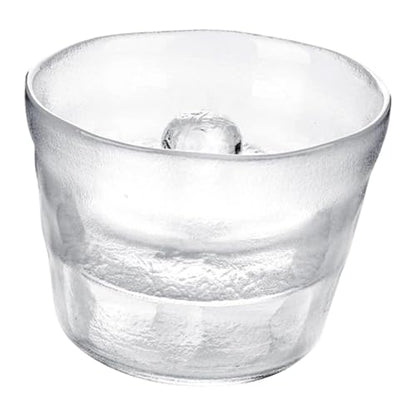 Glass Pickle Jar with Weight Lid Fermentation Kimchi Storage Pickle Pot Container for Sauerkrau Fruit Preservation, 1Pc Height 9.6cm