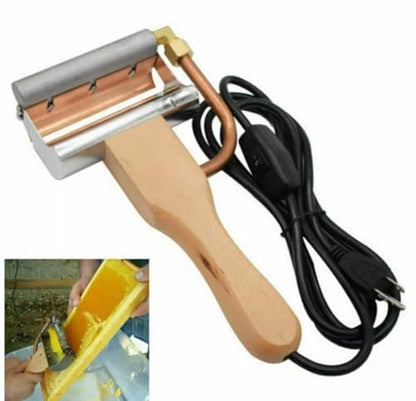 Stainless Steel Electric Honey Uncapping Scrapper for Beekeeping, Electric Uncapping Tool