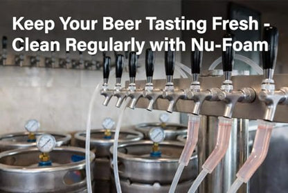 Nu-Foam Alkaline Beer Line Cleaner, (2)