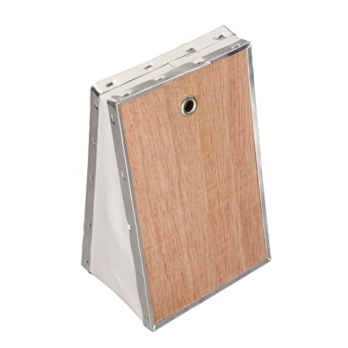 Bee Smoker Bellow, PVC Leather Plywood Box Replacement Part with Clip for Beehive 19x12cm Beekeeping Equipment