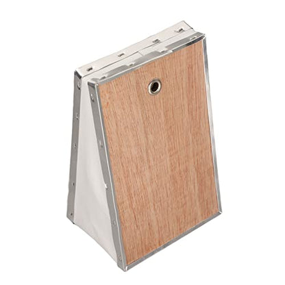 Bee Smoker Bellow, PVC Leather Plywood Box Replacement Part with Clip for Beehive 19x12cm Beekeeping Equipment