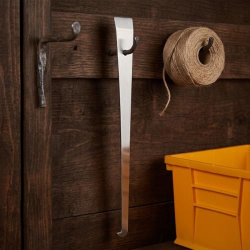 1Pc 12.2 Inch Stainless Steel Frame Cleaning Scraper, Multi-Functional Beehive Scraper Tool for Daily Beekeeping Work