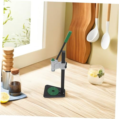 Toyvian Manual Beer Bottle Capper Bench Sealing Press for Home Brewing, Adjustable Height (7.8"-18.3"), Compatible with 26mm and 29mm Caps, Handheld Bottling Machine for Standard Glass