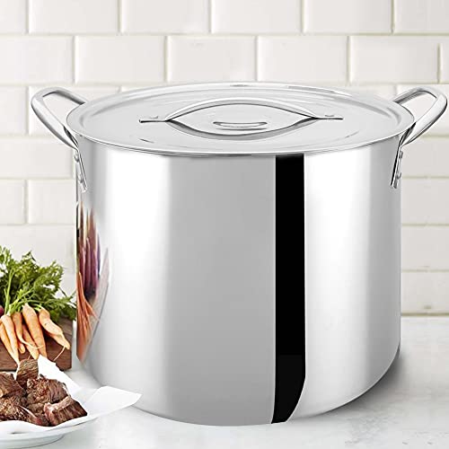 Bene Casa - Durable Stainless Steel Kettle - Can Hold 5 Gallons - Ideal Size for Extract Brewing