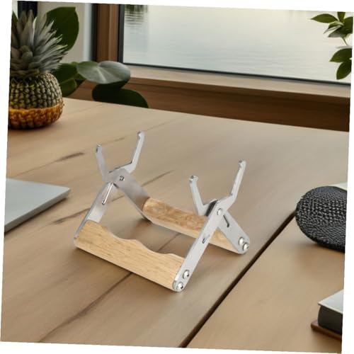 4pcs Stainless Steel Beekeeping Frame Gripper and Bee Hive Frame Holder Set with Wood Handle for Honey Harvesting and Hive Inspection Tools