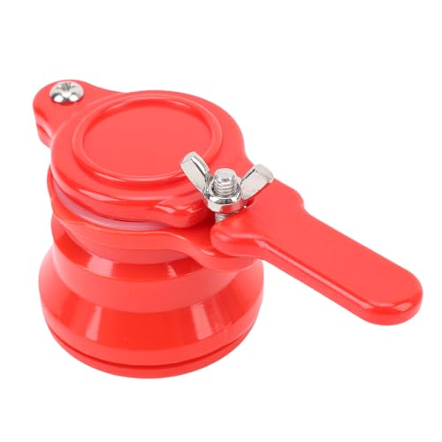 2Pcs Honey Gate Valve, Leak Proof Plastic Honey Extractor Tap, Beekeeping Supplies & Honey Harvesting Equipment (Red) - color: Red