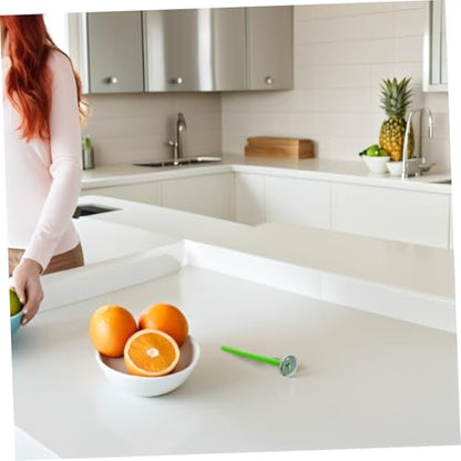 Stainless Steel Meat Probe Thermometer Oven Safe Instant Read for Cooking Kitchen Thermometer Cheese Making Tool