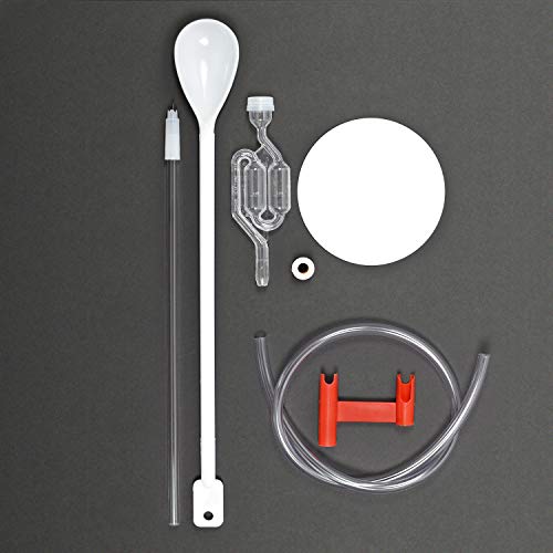 Signature Pro Beer Making Kit – NO AIRLOCK OR SIPHON REQUIRED – Conical Fermenter Eliminates Sediment and Makes Great Tasting Home Brewed Beer - Includes a 2 Gallon Pilsner Recipe