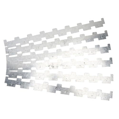 HERCHR Beehive Frame Strips, Pack of 10 Metal Beehive Frame Strips Spacers Beekeeper Beekeeping Tool Equipment Bee Hive Box Spacing Tool Replacement for Beekeepers
