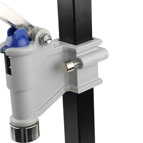 Manual Bottle Capper Tool, Manual Bottle Capper with Non-Slip Base and Adjustable Handle, No Need Electricity, Reinforced, Height Adjustable, Lever-Action for Homebrew Beer, Soft Drinks