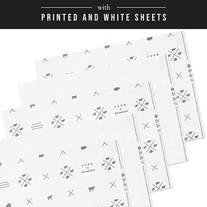 Formaticum 45-Pack Zero Cheese Storage Paper, 9 x 13 Inches | Compostable, Biodegradable, Plastic-Free, Keeps Cheese and Charcuterie Fresh