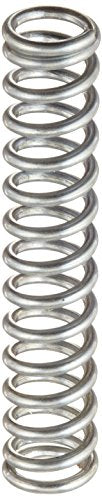 Prime-Line SP 9715 Compression Spring, Spring Steel Construction, Nickel-Plated Finish, 0.028 GA x 3/16 In. x 1 In. (6 Pack) - color: Nickel, size: 3/16 in. x 1 in.