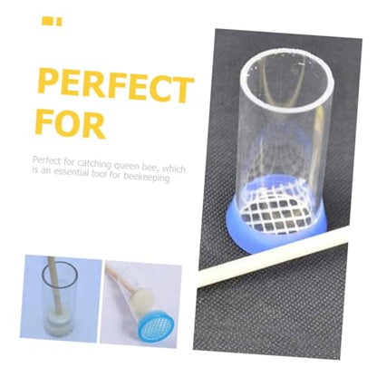 LIOOBO Cages Beekeeping Queen Marking Bottles Bee Marking Tools Set Random Color