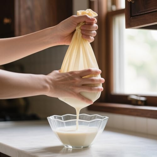 4 Pack Reusable Cheesecloth (20x20''),Grade 100,Cheesecloth for Straining,Ultra-Fine Unbleached Cheese Cloth Strainer for Cooking,Baking,Juicing,Cheese Making | Precut, Hemmed Edges,Washable - size: 20x20'' 4 Pack