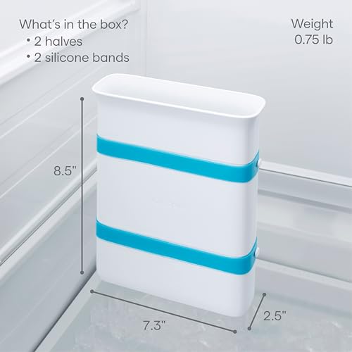 YouCopia FreezeUp Freezer Food Block Maker, Meal Prep Bag Container to Freeze Soup and Leftovers, 6-Cup Capacity (Pack of 6) - size: 6-Cup Capacity (Pack of 6), style: Food Block Maker