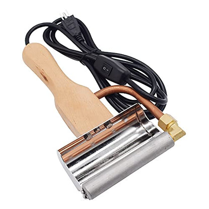 Electric Honey Uncapping Knife – 110V Heated Wax Scraper for Bees | Stainless Steel Blade. For Removing Wax Cappings from Honey Frames. Ergonomic Handle